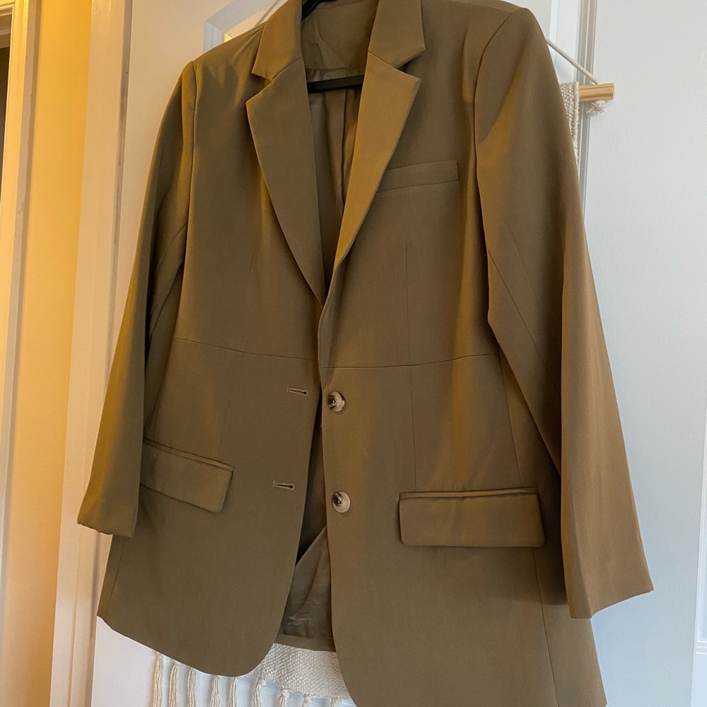 Olive Green Blazer